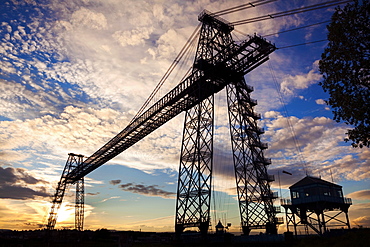 Transporter Bridge, Newport, Gwent, Wales, United Kingdom, Europe