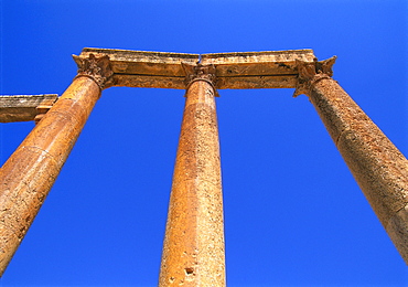 Columns of the Cardo in Jerash, Jordan