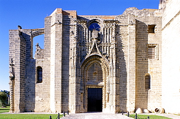 Spain, Andaloucia, Cadiz Bay, Puerto De Santa Maria, Monastery Of Ns De La Victoria, The Portal