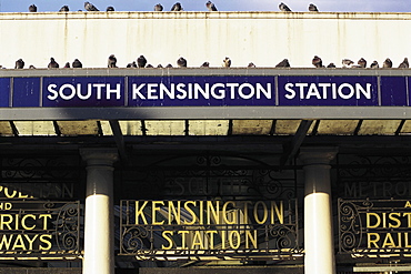 UK, London, Subway Entrance South Kensington