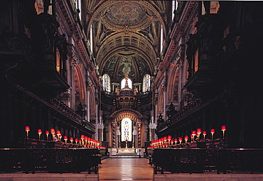 UK, London, Westminster Cathedral Interior