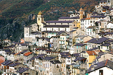 France, Cote D'azur, Alpes Maritimes (06), Mountain Village Of Saorge