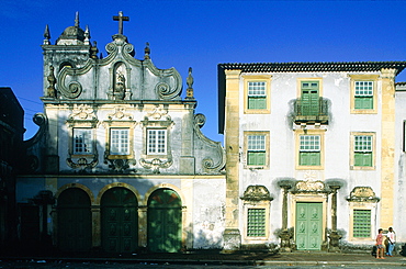 Brazil, Recife, The Historic City Of Olinda, Igreja (Church) Nossa Senhora Da Graca Built In 1561