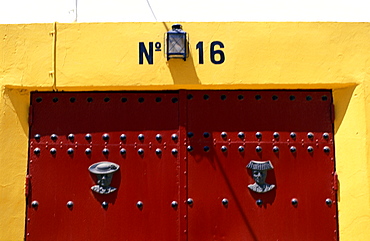 Spain, Andaloucia, Sevilla, The Maestanza (Plaza De Toros), Detail 