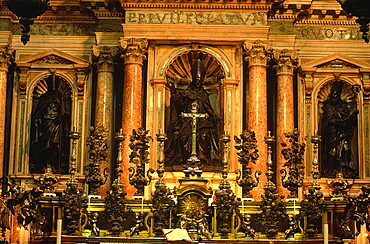 Italy, Naples, San Gennaro Cathedral, Baroque Altar