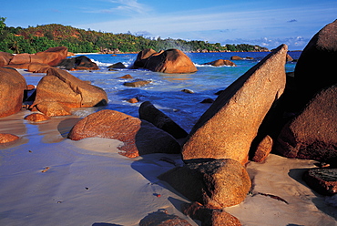 Seychelles, Praslin, Rocky Beach