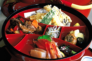 Japan, Okinawa, Bento Meal