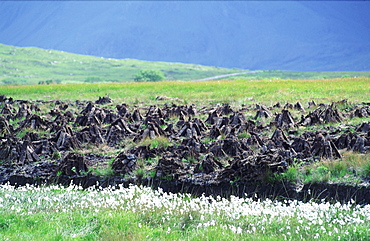 Ireland, Connemara, Peatery