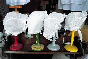 Antique Lace Bonnets, Normandy, France