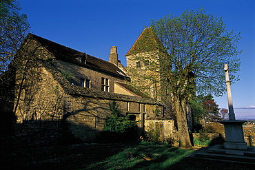 Gevrey Roman Church, Burgundy, France