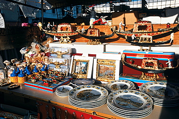 Souvenirs Stall, Piazza San Marco, Venice, Italy