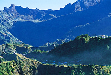 Cilaos Cirque At Sunrise, Reunion