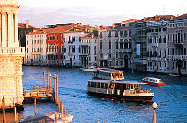 Gran Canale At Sunrise, Venice, Italy