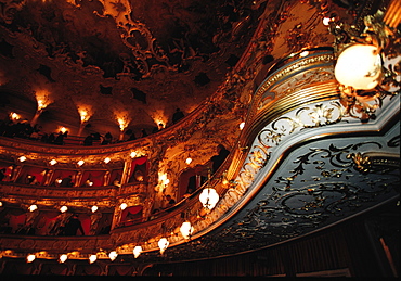 Opera Balcony, Prague, Czech Republic