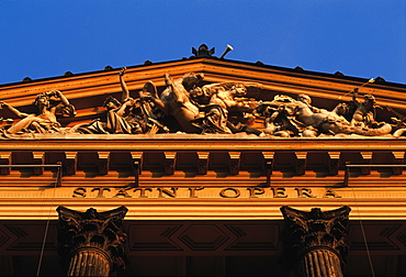 Front Of Opera, Prague, Czech Republic