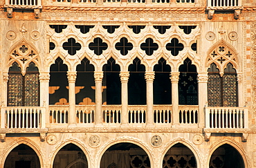 Facade Of Ca D'ore, Venice, Italy