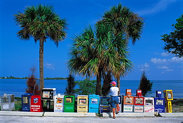 Shoreline And Day Papers, Fort Myers, Florida, Usa 