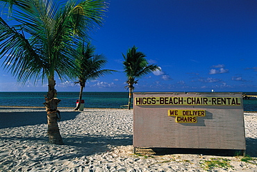 Key West Beach, Florida, Usa