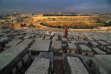 Mount Of Olives Jewish Cemetery, Jerusalem, Israel