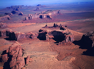 Usa, Utah, Monument Valley, Aerial