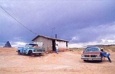 Usa, Az, Kayenta, Medicine Man Joe Holyday Compound