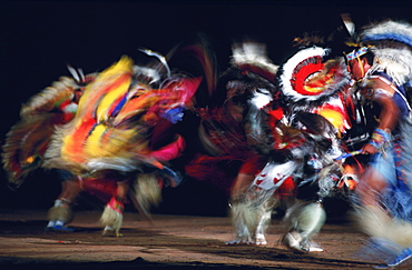 Usa, Nm, Gallup Intertribal Ceremonial, Kiowa War Dance