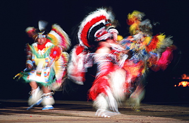 Usa, Nm, Gallup Intertribal Ceremonial, Navajo War Dance