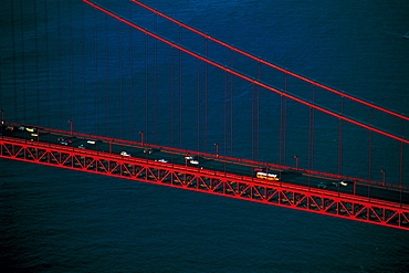 Golden Gate Bridge, Aerial, San Francisco, California, Usa