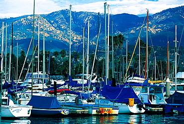 Marina, Santa Barbara, California, Usa