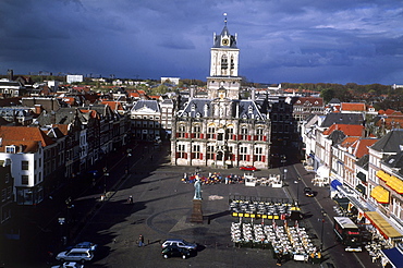 Market Square, Delft, The Netherlands, Holland.