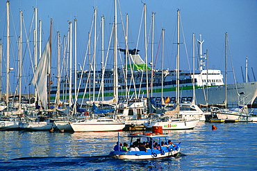 Spain, Catalonia, Barcelona, The Harbour