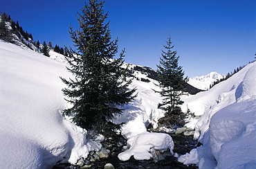 France, Alps, Avoriaz Vicinity Landscape