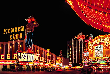 Lasvegas, Fremont St At Night