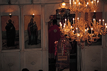 Syria, Damas, Lattakieh St Georges Church Altar