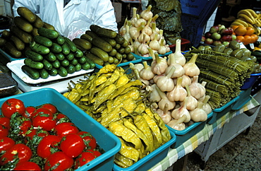 Russia, Saint Petersburg, Kolkhozian Market, Georgian Sour Vegetables 