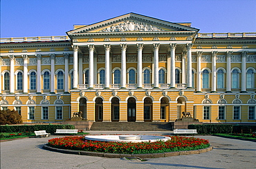 Russia, St-Petersburg, Michaelovsky Palace Built 1819-1925 By Architect Carlo Rossi, Now The Russian Museum