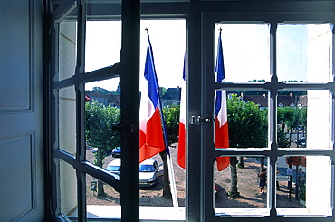 France, To Uraine Val-De-Loire, In Dre-Et-Loire, To Wn Of Richelieu Built By Cardinal Richelieu In 17th Century, View From The City Hall 