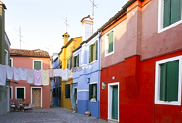 Burano, Venice, Veneto, Italy, Europe