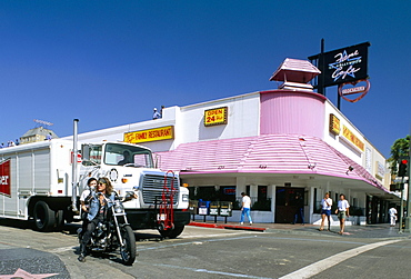 Restaurant, Hollywood Boulevard, Hollywood, Los Angeles, California, United States of America, North America