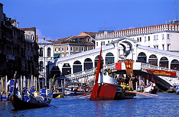 Regatta Storica, Venice, Italy.