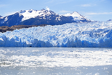 Lake Gray Glacier, Torres del Paine National Park, Patagonia, Chile, South America