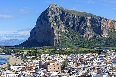 View of San Vito Lo Capo, Sicily, Italy, Europe