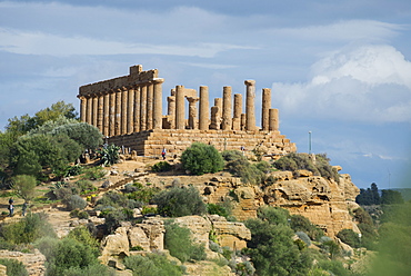 Temple of Juno, Valley of the Temples, Agrigento, UNESCO World Heritage Site, Sicily, Italy, Europe