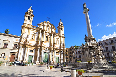 Church of San Domenico, Palermo, Sicily, Italy, Europe