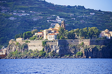 Lipari Town, Lipari Island, Aeolian Islands, UNESCO World Heritage Site, Sicily, Italy, Mediterranean, Europe