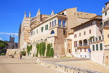 La Seu Cathedral, Palma de Mallorca, Mallorca (Majorca), Balearic Islands, Spain, Europe