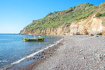 Valle Muria beach, Lipari, Aeolian Islands, UNESCO World Heritage Site, Sicily, Italy, Mediterranean, Europe