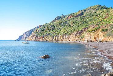 Valle Muria beach, Lipari, Aeolian Islands, UNESCO World Heritage Site, Sicily, Italy, Mediterranean, Europe