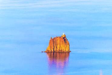 Strombolicchio islet, Stromboli, Aeolian Islands, UNESCO World Heritage Site, Sicily, Italy, Mediterranean, Europe