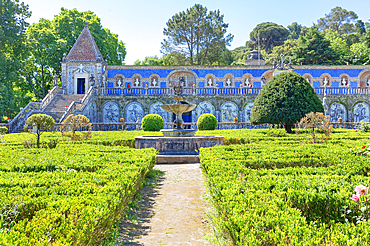 Palace of the Marquises of Fronteira gardens, Lisbon, Portugal
